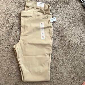 Old Navy High-Rise Ankle Pants (Stretch)- NEW/Tags Attached